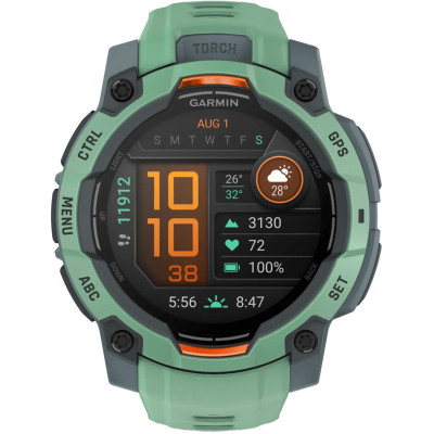 Garmin Instinct 3 45mm AMOLED Neo Tropic with Neo Tropic Band (010-02936-01)