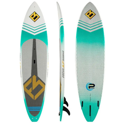 Жесткая композитная доска Focus SUP Hawaii Prime E-Core 11'0 - жесткий сап sup