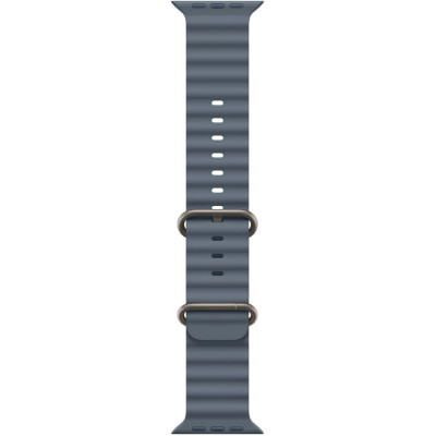 Apple Watch Ultra 3 GPS + Cellular 49mm Natural Tit. Case w. Anchor Blue Ocean Band (MEWH4)