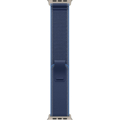 Apple Watch Ultra 3 GPS + Cellular 49mm Natural Tit. Case w. Blue/Bright Blue Trail Loop - M/L (MEWU4)