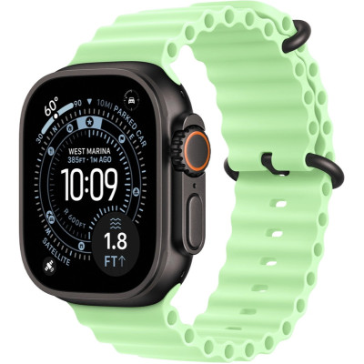 Apple Watch Ultra 3 GPS + Cellular 49mm Black Tit. Case w. Neon Green O. Band (MF254+MGCL4)