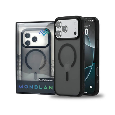 Чохол Monblan для iPhone 17 Pro Max [MMMt17PM] Magnetic Matte Series (Black)