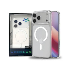 Чохол Monblan для iPhone 17 Pro Max [MMC17PM] Magnetic Crystal Series (Transparent)