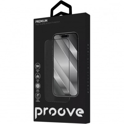 Защитное стекло Proove Premium iPhone 17 Air (black)