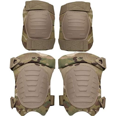Тактичні армійські наколінники та налокітники One Size (8415-01-C14-1796)
