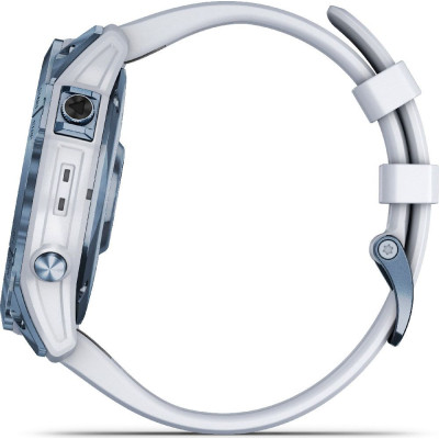Garmin Fenix 7X Sapphire Solar M. Blue DLC Titanium w. Whitestone Band (010-02541-14/15) Б/У