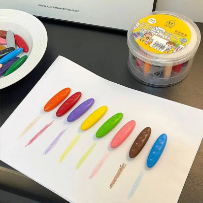 Восковые Мелки Xiaomi Youpin Chat Rabbit Modeling Crayons 12 Colors (NJW025-1/6976507020244)