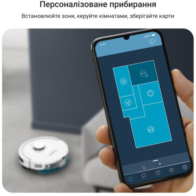 Робот-пилосос з вологим прибиранням Rowenta X-Plorer Serie 90+ RR8797WH