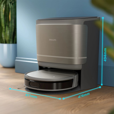 Робот-пылесос с влажной уборкой Philips HomeRun Series 9000 XU9100/10