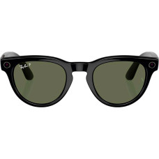Ray-Ban Meta Headliner Gen 2 Low Bridge Fit Standard Shiny Black Frame/G-15 GreenLenses RW4013F 601/71 51-23
