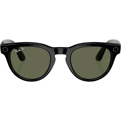 Ray-Ban Meta Headliner Gen 2 Low Bridge Fit Standard Shiny Black Frame/G-15 GreenLenses RW4013F 601/71 51-23
