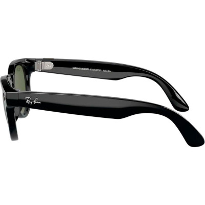 Ray-Ban Meta Headliner Gen 2 Low Bridge Fit Standard Shiny Black Frame/G-15 GreenLenses RW4013F 601/71 51-23 Ray-Ban Meta Headliner Gen 2 Low Bridge Fit Standard Shiny Black Frame/G-15 GreenLenses RW4013F 601/71 51-23