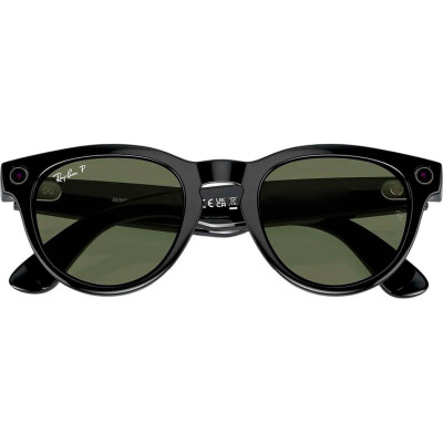 Ray-Ban Meta Headliner Gen 2 Low Bridge Fit Standard Shiny Black Frame/G-15 GreenLenses RW4013F 601/71 51-23 Ray-Ban Meta Headliner Gen 2 Low Bridge Fit Standard Shiny Black Frame/G-15 GreenLenses RW4013F 601/71 51-23