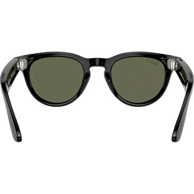 Ray-Ban Meta Headliner Gen 2 Low Bridge Fit Standard Shiny Black Frame/G-15 GreenLenses RW4013F 601/71 51-23 Ray-Ban Meta Headliner Gen 2 Low Bridge Fit Standard Shiny Black Frame/G-15 GreenLenses RW4013F 601/71 51-23