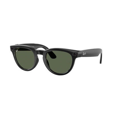 Ray-Ban Meta Headliner Gen2 HighBridge Fit Shiny Black/Clear-Graphite Green Transitions RW4013 601/1M 50-23 Ray-Ban Meta Headliner Gen2 HighBridge Fit Shiny Black/Clear-Graphite Green Transitions RW4013 601/1M 50-23
