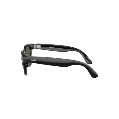 Ray-Ban Meta Headliner Gen2 HighBridge Fit Shiny Black/Clear-Graphite Green Transitions RW4013 601/1M 50-23 Ray-Ban Meta Headliner Gen2 HighBridge Fit Shiny Black/Clear-Graphite Green Transitions RW4013 601/1M 50-23