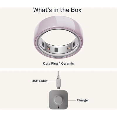 Oura Ring 4 Ceramic Petal Size 11 (JZ90-57459-11) Oura Ring 4 Ceramic Petal Size 11 (JZ90-57459-11)