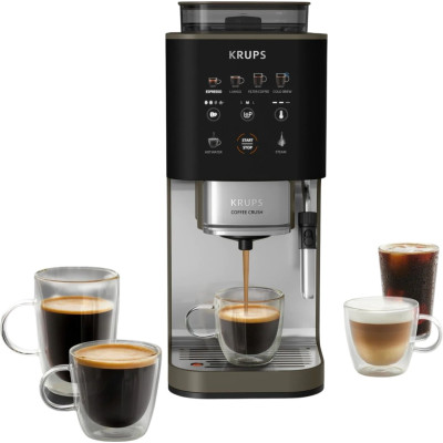 Кавомашина автоматична Krups Coffee Crush Experience SA403BE0 Кавомашина автоматична Krups Coffee Crush Experience SA403BE0