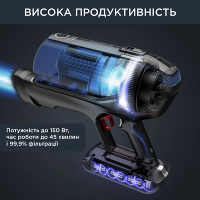 Вертикальний+ручний пилосос (2в1) Rowenta X-Force Flex 12.60 Auto Aqua RH98C0WO Вертикальний+ручний пилосос (2в1) Rowenta X-Force Flex 12.60 Auto Aqua RH98C0WO